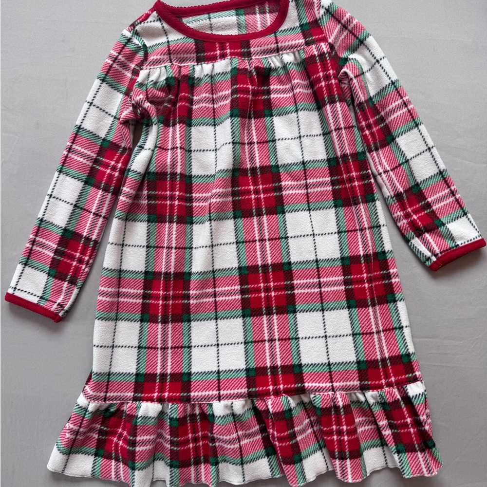 Carter's Red and Green Plaid Nightgown
